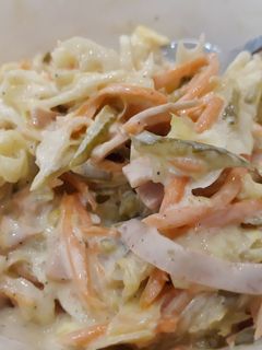 عکسی از دستور سالاد کلم ۱