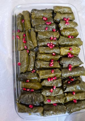 A picture of My Special Stuffed Grape Leaves (Yalanji) ❤️.