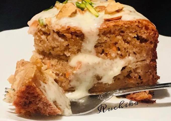 Easiest Way to Prepare Perfect Carrot &amp; Nuts cake