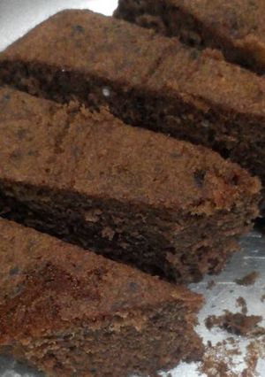 Foto resep Brownis #simple teflon