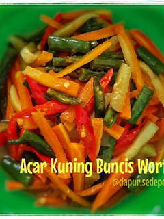 Foto resep Acar Kuning Buncis Wortel