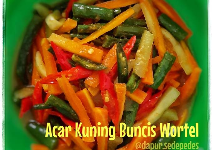 Resep Acar Kuning Buncis Wortel Oleh Ina Harahap Cookpad