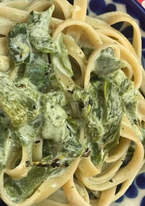 Una foto de Pasta poblana