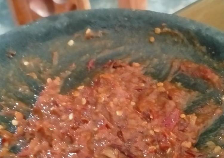 Resep Sambal lamongan Anti Gagal