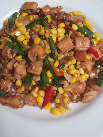 Cara Gampang Menyiapkan Resep  Tumis Cumi Asin Jagung Manis yang Bikin Ngiler, Menggugah Selera
