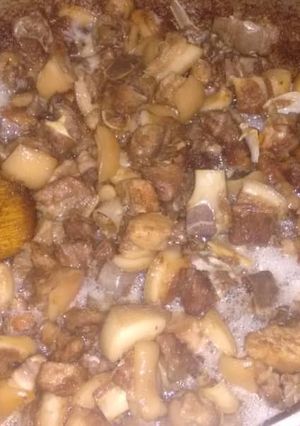 Una foto de Cerdo frito