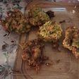 Bueñuelos de brócoli y zanahoria