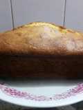 Budín esponjoso de queso crema