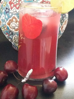 عکسی از دستور آیس تی (چای سرد) گیلاس