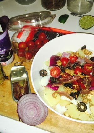 Una foto de Ensalada fresquita de patata