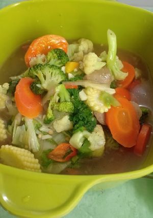 Foto resep Capcay bakso