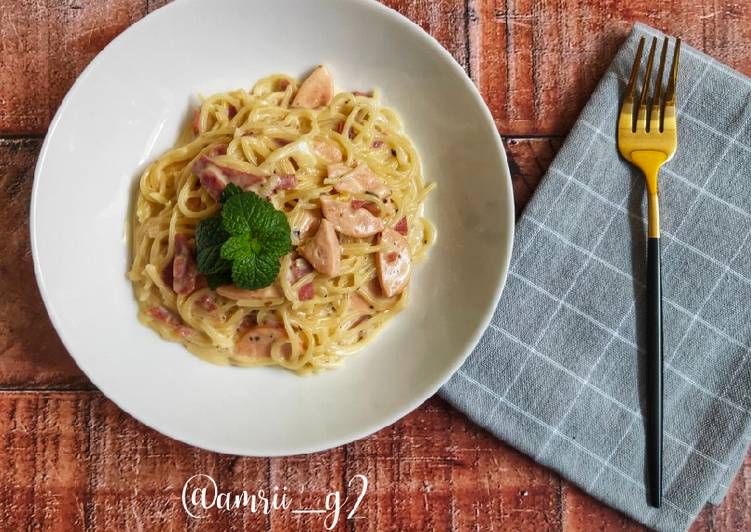 Bagaimana Membuat Creamy Carbonara yang Enak Banget