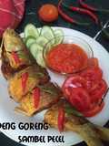 Bandeng goreng sambel pecel