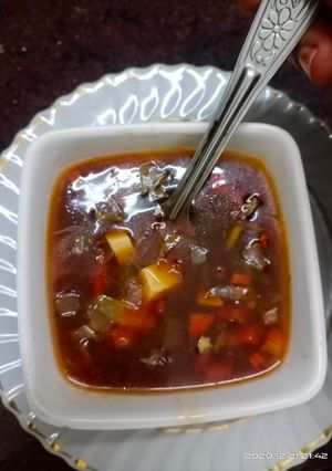 वेजिटेबल सूप (Vegetable soup recipe in hindi) रेसिपी मुख्य फोटो