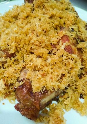 Foto resep Ayam serundeng ala anak kosan