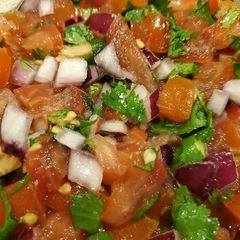 A picture of Pico de gallo.