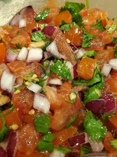 A picture of Pico de gallo.
