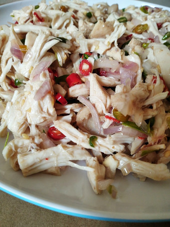 Cara Bikin Ayam Suwir Sambal Matah Sederhana Dan Enak