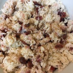 A picture of Mom’s Rice Pudding.