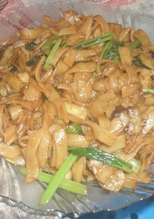 Foto resep Mie sabuk goreng..