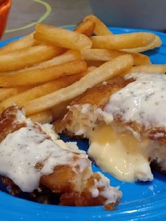 Foto resep Dori Cheese with Garlic Mayo Sauce