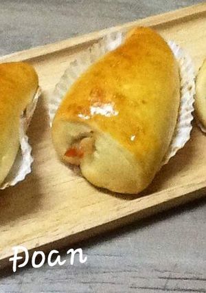 Hình của món Bánh mì ốc thịt.