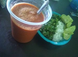 Una foto de Salsa roja 3 chilorios 🇲🇽🇲🇽🇲🇽 😵😛😛 🌶️🌶️🌶️