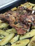 Roast Lamb with Potatoes