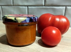 Zdjęcie przepisu Włoski przecier pomidorowy (passata).