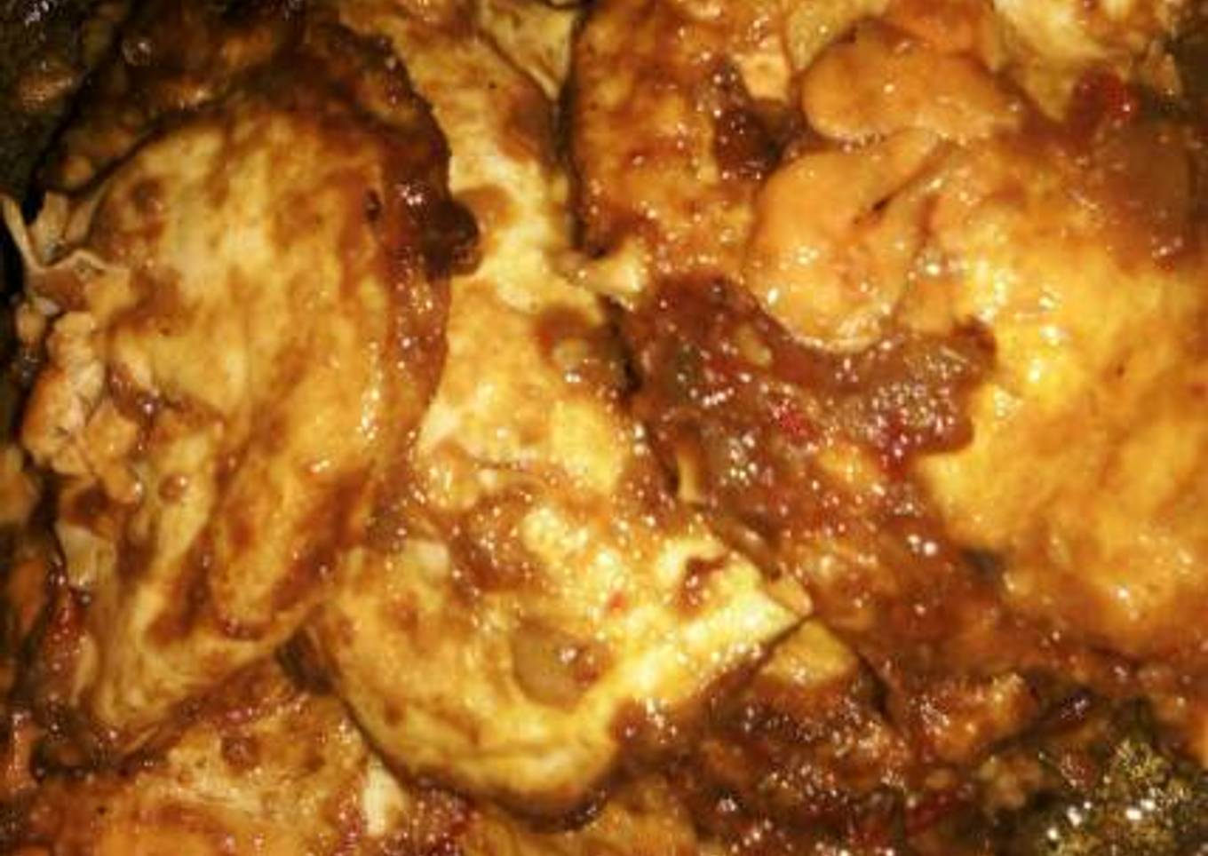 Semur kecap telur bebek