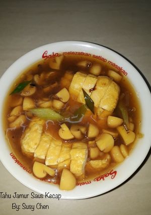 Foto resep Tahu Jamur Saus Kecap