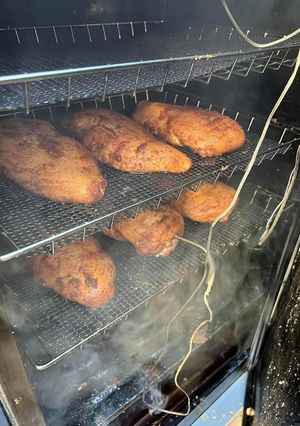 A picture of Maple Glazed Chipotle Chicken.