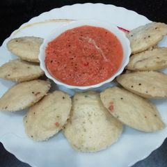A picture of Oats Rava Idli.