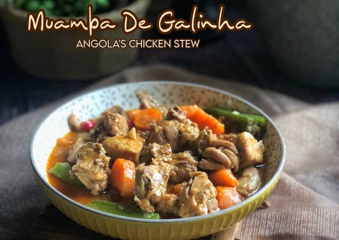 Langkah Mudah untuk Membuat Muamba De Galinha (Angola&#39;s Chicken Stew) 🇦🇴, Lezat Sekali
