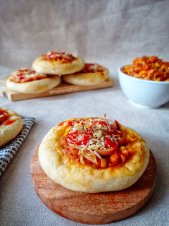 Foto resep Pizza Mini Tempe Bolognese