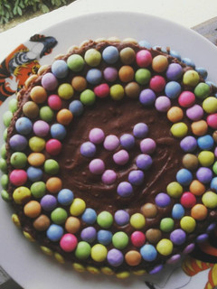Una foto de Torta Individual de Nutella