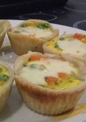 Una foto de Canastitas de verduras