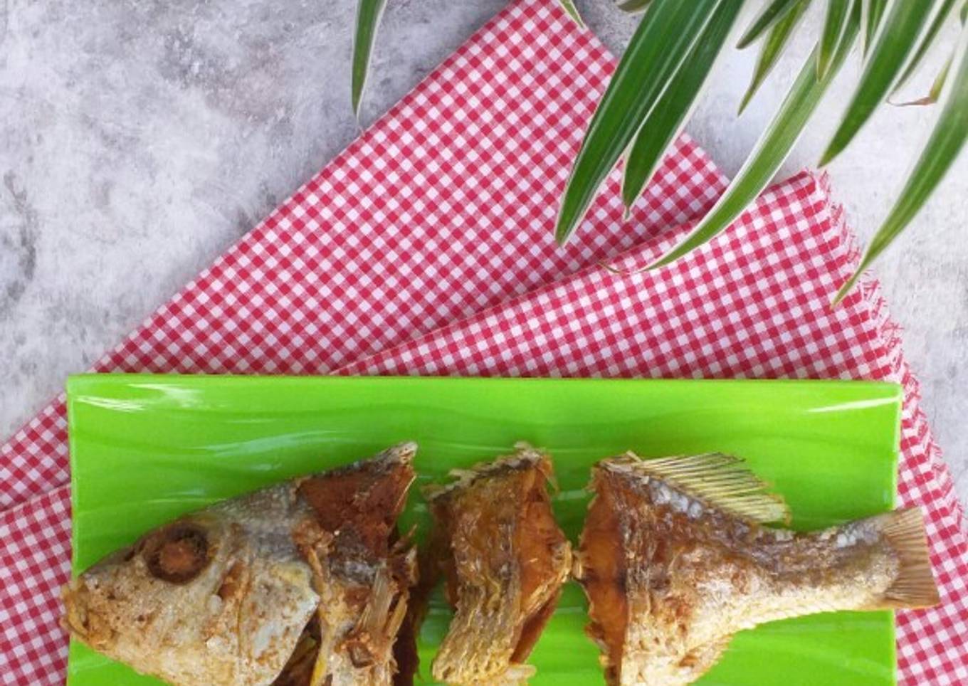 Kakap Goreng Bumbu Marinasi