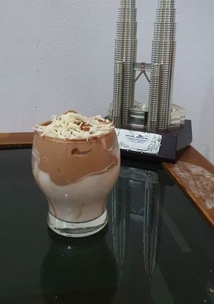 Foto resep Dalgona milo keju maknyusss
