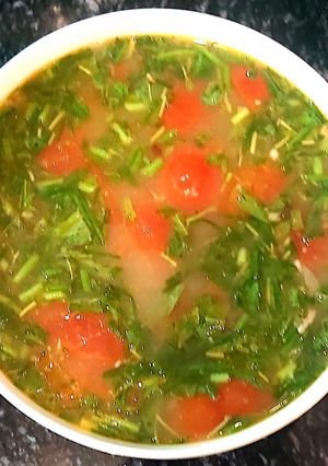 Hình của món Canh ngao chua.