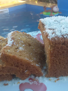 Una foto de Budín de Dulce de Leche