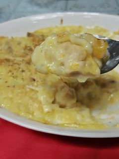 รูปของ Chicken Pumpkin Au Gratin (กราแตงไก่ฟักทอง)