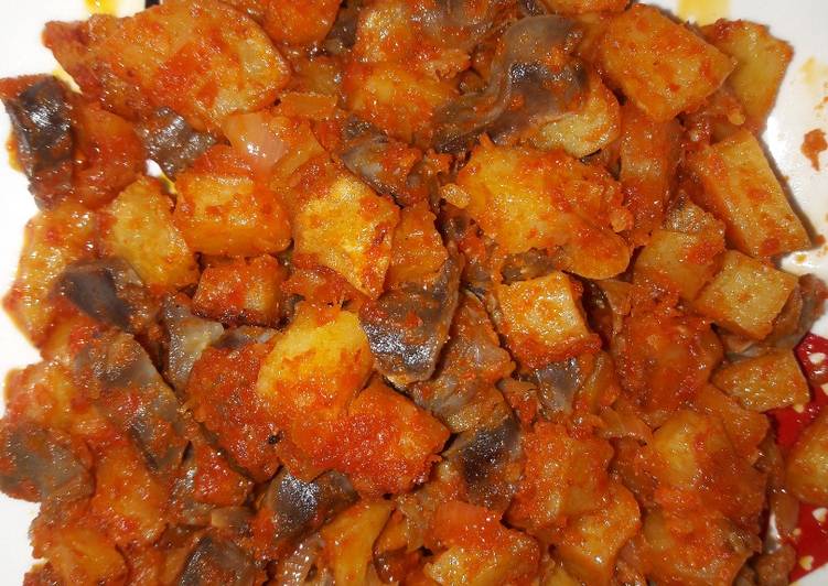 Simple Way to Make Delicious Ampela kentang joss 😊