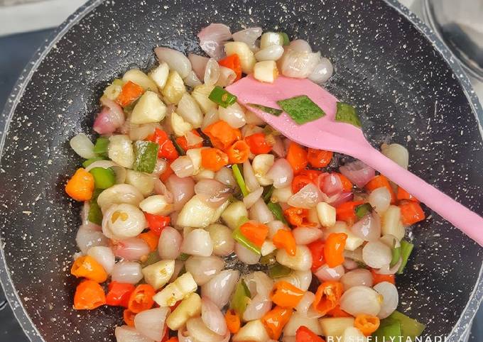 Resep Tumis cabe bawang viral Anti Gagal