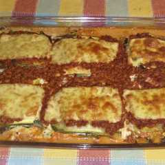 Una foto de Lasagna vegetariana