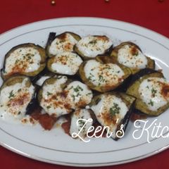 Borani Banjan/Afghani Eggplants in Yoghurt Sauce A picture of Borani Banjan/Afghani Eggplants in Yoghurt Sauce.