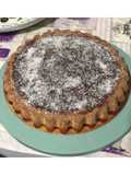Crostata morbida al cacao con crema al cocco & Nutella 🥥🍫