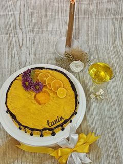 عکسی از دستور کیک پرتقالی