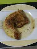 Cuarto de pollo tuneado para que no sea tan soso