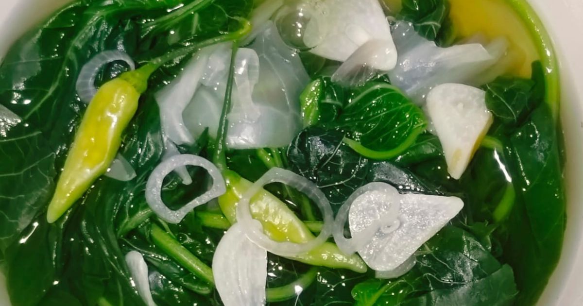 271. Sayur Bening Kubis Bayam